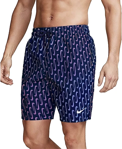 Nike Men’s Breaker Swoosh Link Volley Swim Shorts 7