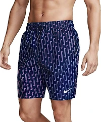 Nike Men’s Breaker Swoosh Link Volley Swim Shorts 7