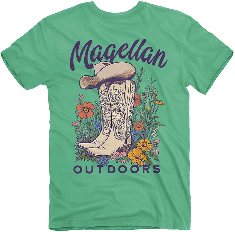 Western Hat & Boots Youth Girls T-Shirt