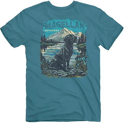 Magellan Outdoors Men's Black Lab Graphic T-Shirt