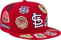 New Era Men's St. Louis Cardinals Allover Logo 9FIFTY Cap