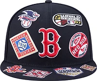 New Era Men's Boston Red Sox Allover Logo 9FIFTY Cap
