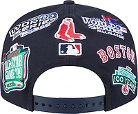 New Era Men's Boston Red Sox Allover Logo 9FIFTY Cap