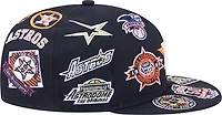 New Era Men's Houston Astros Allover Logo 9FIFTY Cap