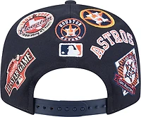New Era Men's Houston Astros Allover Logo 9FIFTY Cap