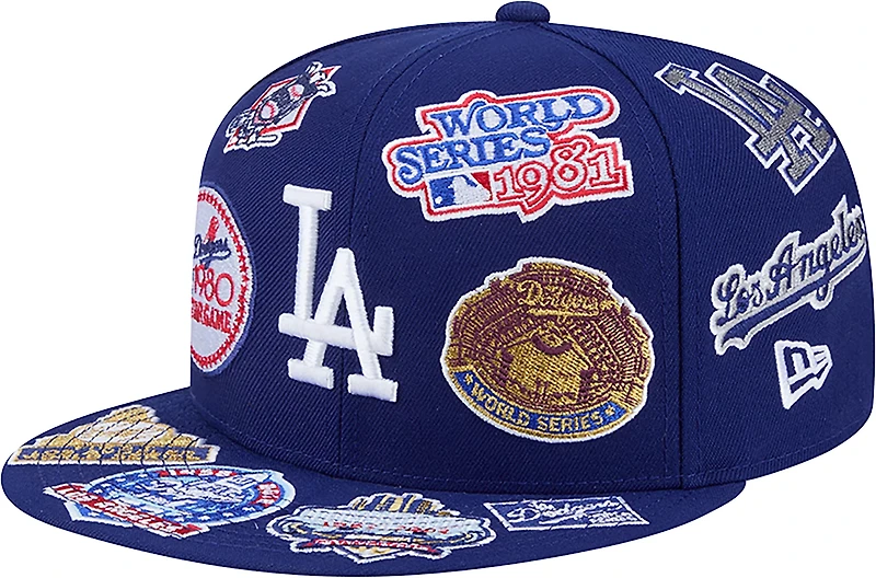 New Era Men's Los Angeles Dodgers Allover Logo 9FIFTY Cap