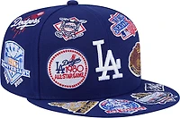 New Era Men's Los Angeles Dodgers Allover Logo 9FIFTY Cap