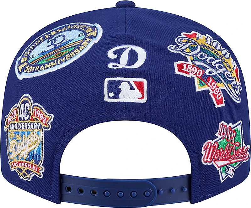 New Era Men's Los Angeles Dodgers Allover Logo 9FIFTY Cap