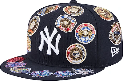 New Era Men's New York Yankees Allover Logo 9FIFTY Cap