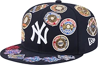 New Era Men's New York Yankees Allover Logo 9FIFTY Cap