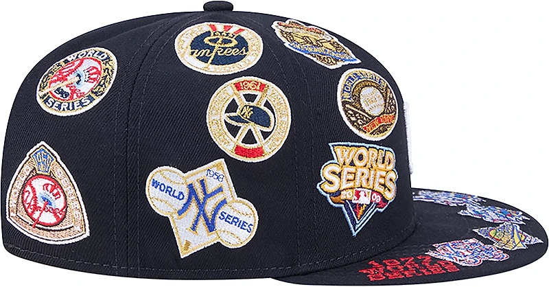 New Era Men's New York Yankees Allover Logo 9FIFTY Cap