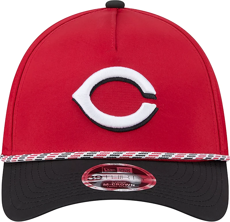 New Era Men's Cincinnati Reds 39THIRTY MC AF Rope Cap