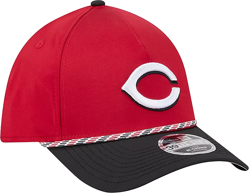 New Era Men's Cincinnati Reds 39THIRTY MC AF Rope Cap