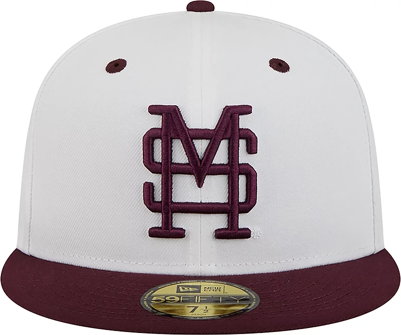 New Era Adults' Mississippi State Bulldogs Baseball On Field 59FIFTY Cap