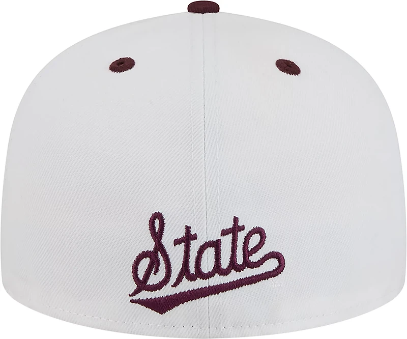 New Era Adults' Mississippi State Bulldogs Baseball On Field 59FIFTY Cap