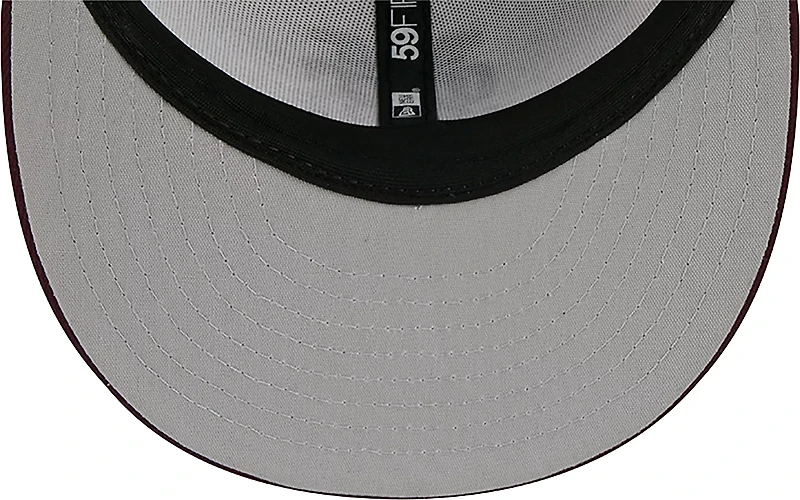 New Era Adults' Mississippi State Bulldogs Baseball On Field 59FIFTY Cap