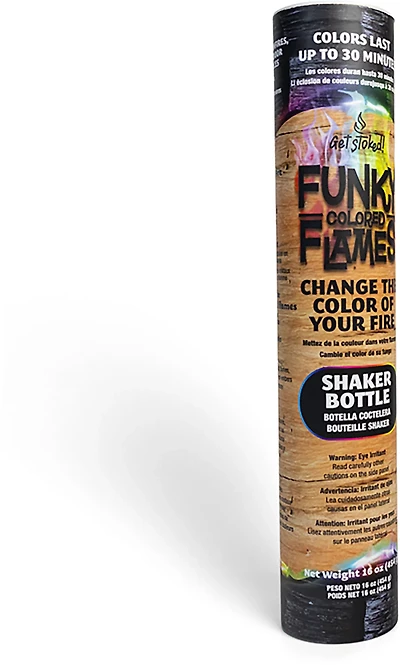 Get Stoked! Funky Colored Flames Dust Bottle