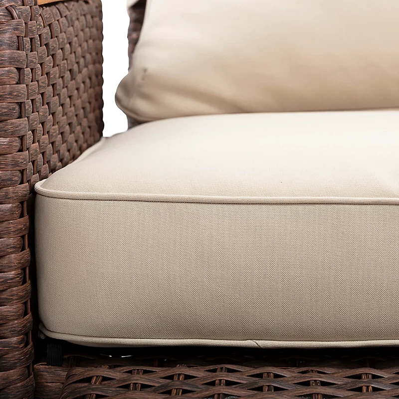 Teamson Home Wicker Recliner 3-piece Set