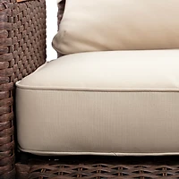 Teamson Home Wicker Recliner 3-piece Set