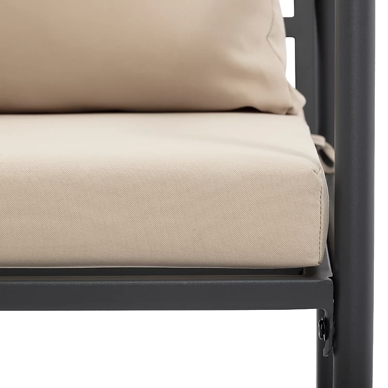 Teamson Home Steel Frame Conversation 4-piece Set