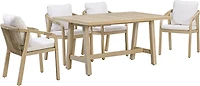 Teamson Home Eucalyptus 5-Piece Dining Set