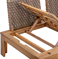 Teamson Home Acacia Modular Sectional 2-Piece Set