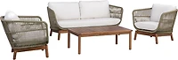 Teamson Home Acacia Conversation 4-Piece Set