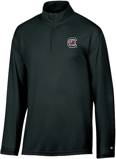 Champion Men's University of South Carolina Primary Logo Micro Mesh 1/4-Zip Top