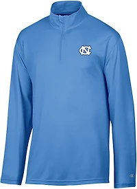Champion Men's University of North Carolina Primary Logo Micro Mesh 1/4-Zip Top