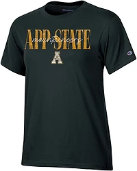 Champion Women's Appalachian State Script Stadium T-shirt