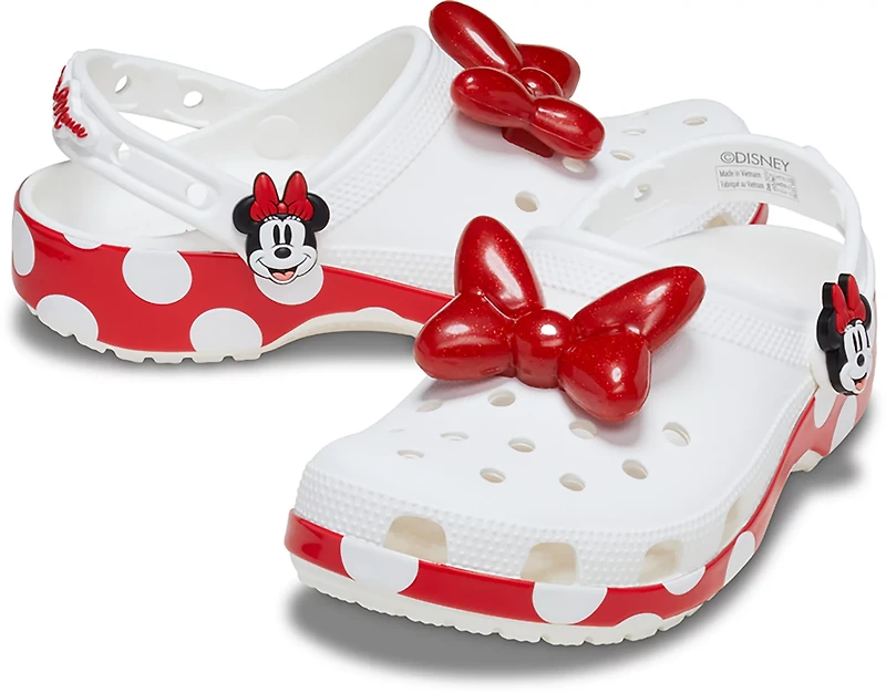 Crocs Adult Minnie Mouse Classic Clogs