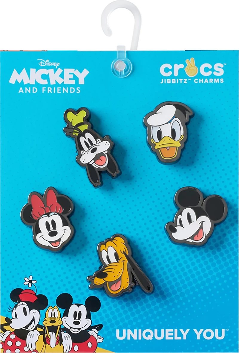 Crocs Mickey and Friends Elevated Jibbitz 5-Pack