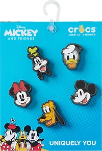Crocs Mickey and Friends Elevated Jibbitz 5-Pack