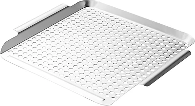 Mr. Bar-B-Q Stainless Steel 12 in x 12 in Topper