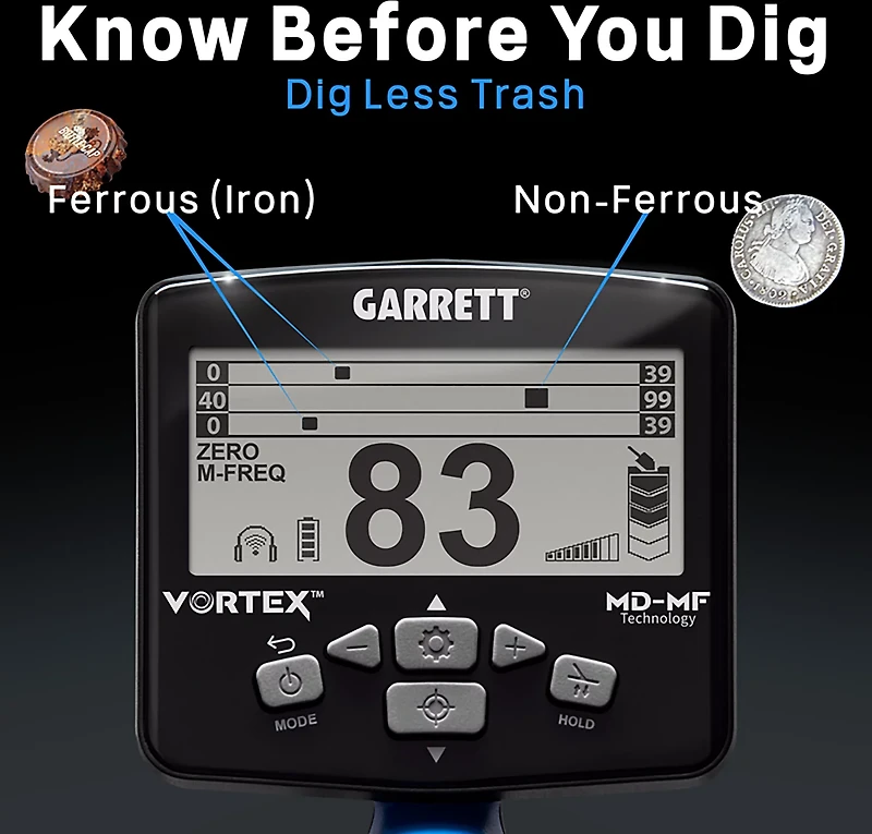 Garrett Vortex VX7 Metal Detector