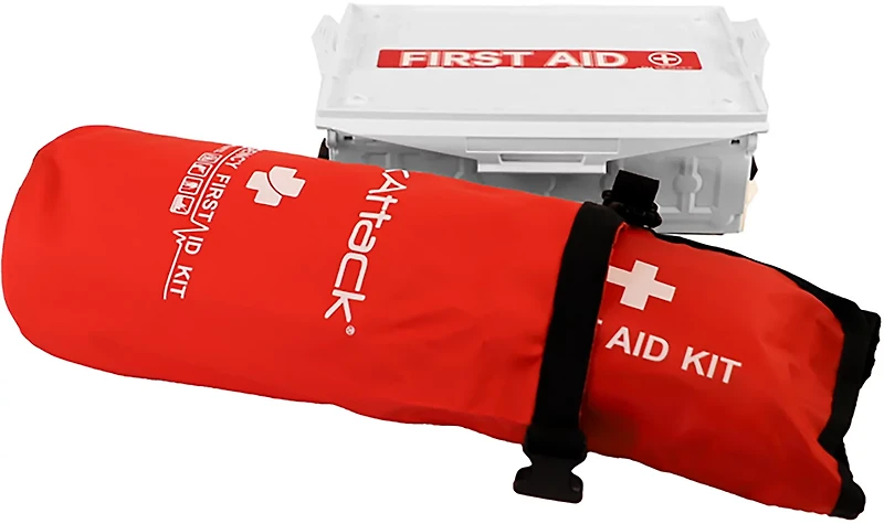 YakAttack Reel Essentials First Aid Kit with Dry Bag, TracPak and Quick Release Base