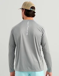 Huk Men's Vented Pursuit Long Sleeve Graphic T-shirt