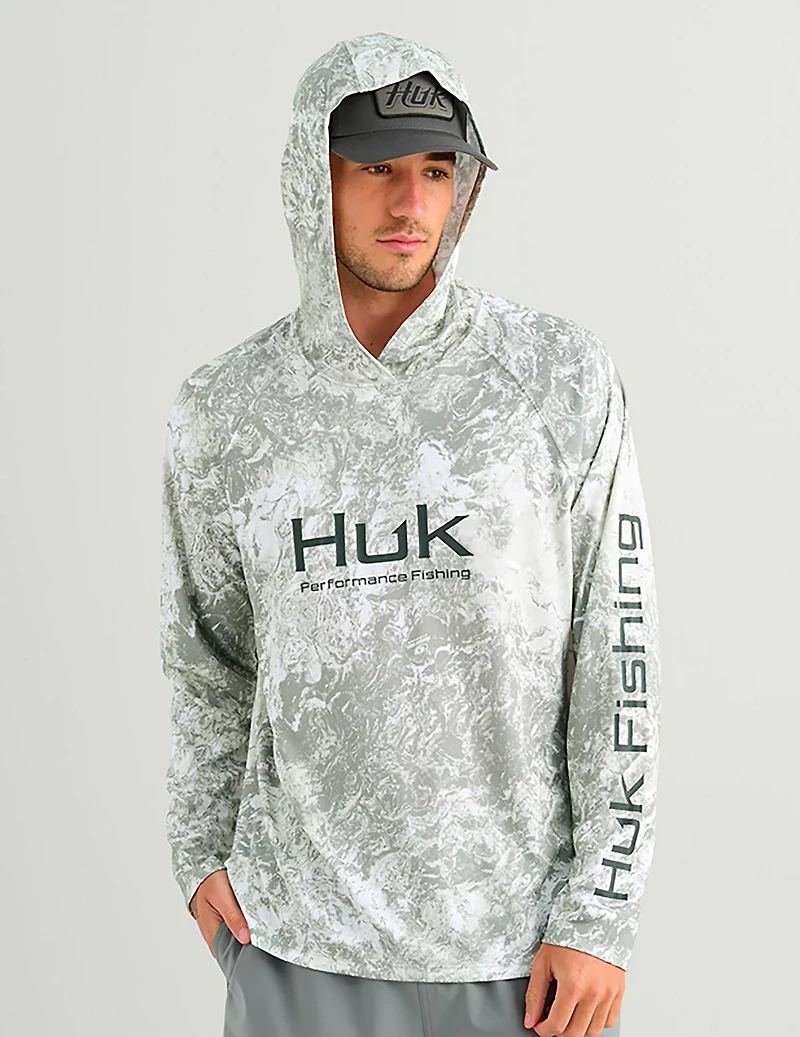 Huk Men's Mossy Oak Pursuit Hoodie