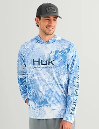 Huk Men's Mossy Oak Pursuit Hoodie