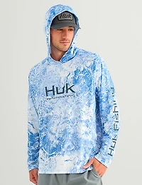 Huk Men's Mossy Oak Pursuit Hoodie