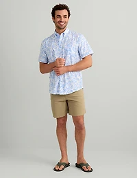 Huk Men's Kona Desert Rose Short Sleeve Shirt