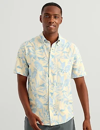 HUK Men's Kona Short Sleeve PRINT Shirt