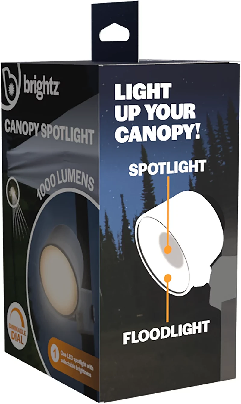 Brightz Canopy Rechargeable Dimmable  Spotlight