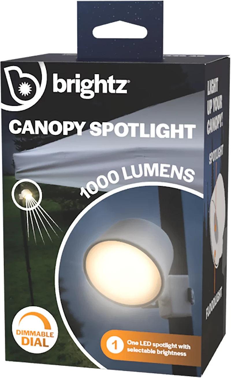 Brightz Canopy Rechargeable Dimmable  Spotlight