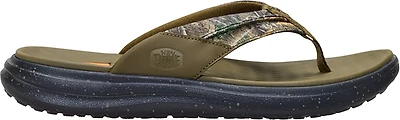 HEYDUDE Men's Finn Flip Realtree Edge Shoes