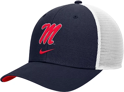 Nike University of Mississippi Primary Logo Rise Cap