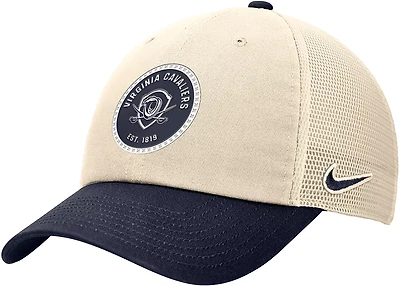 Nike University of Virginia Silicone Round Patch Club Cap