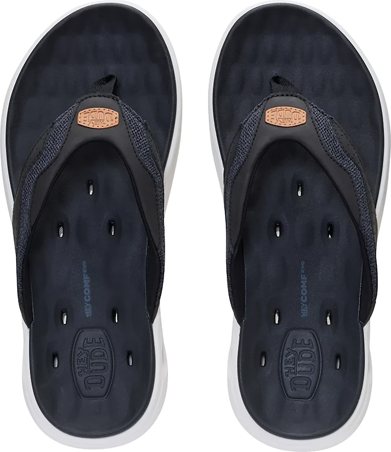HEYDUDE Men's Mesh Hey20 Flip-Flops