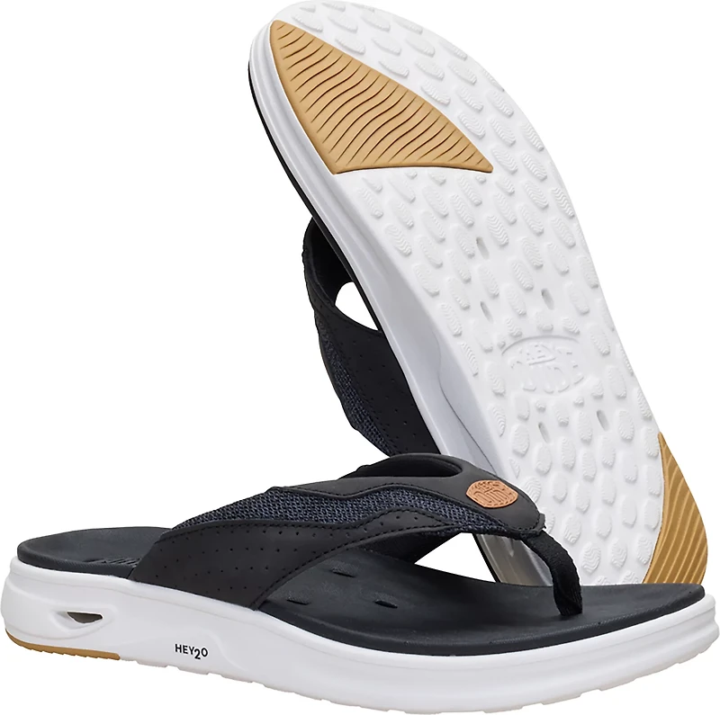 HEYDUDE Men's Mesh Hey20 Flip-Flops