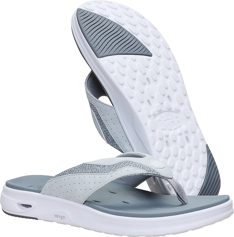 HEYDUDE Men's Mesh Hey20 Flip-Flops